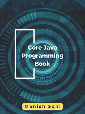 cover image of Core Java Programming Book